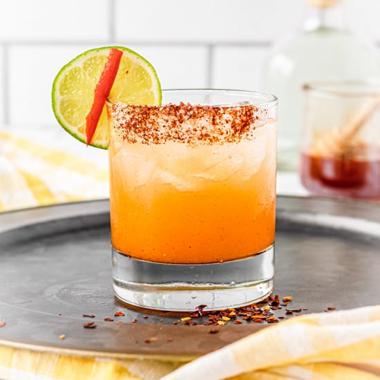 Hot Honey Margarita