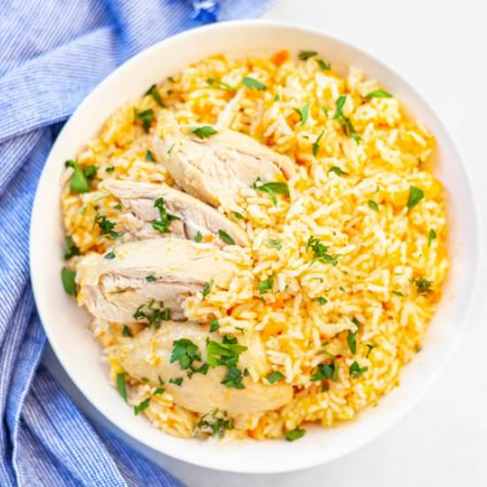 Instant Pot Chicken & Rice