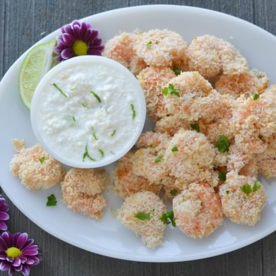 Baked Coconut Shrimp with Pina Cola