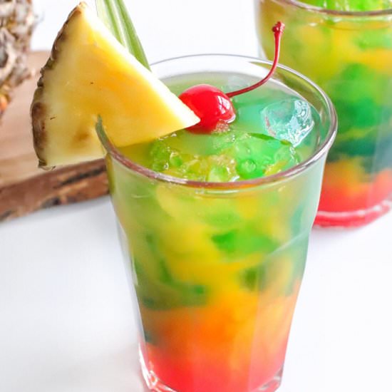 Blue Hawaiian Mai Tai