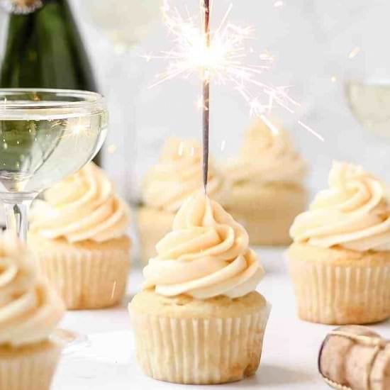 Champagne Cupcakes