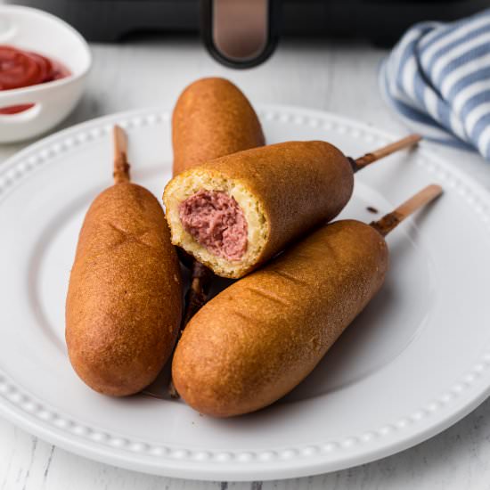 Air Fryer Corn Dogs