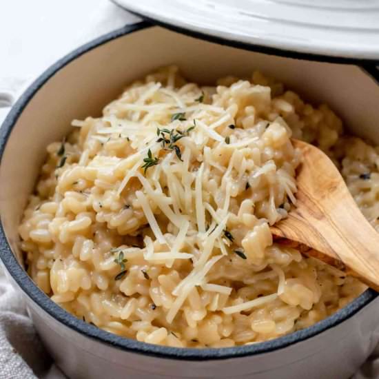 Simple Parmesan Risotto