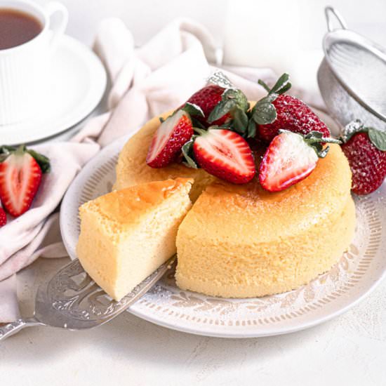 Japanese Souffle Cheesecake