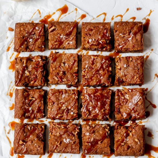Pumpkin Blondies