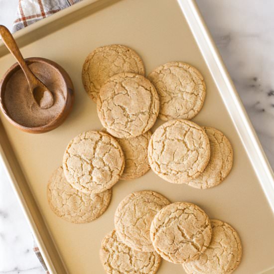 Brown Butter Snickerdoodles