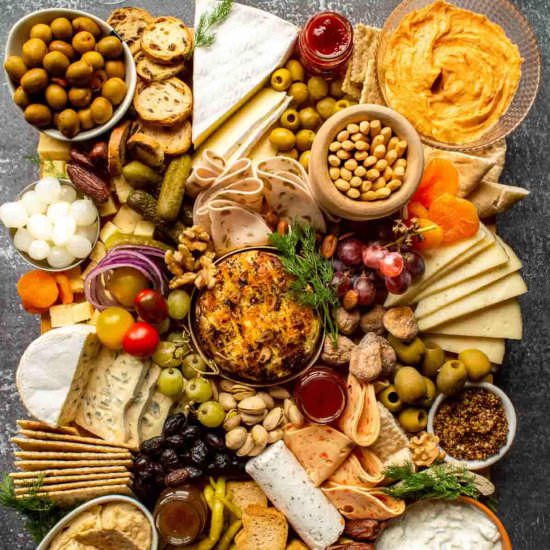 Epic Vegetarian Charcuterie Board
