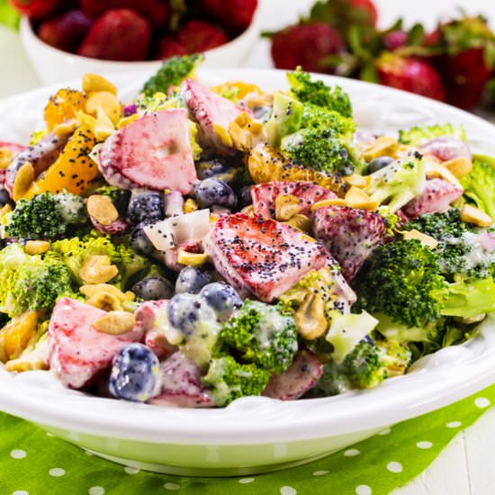 Broccoli Strawberry Salad
