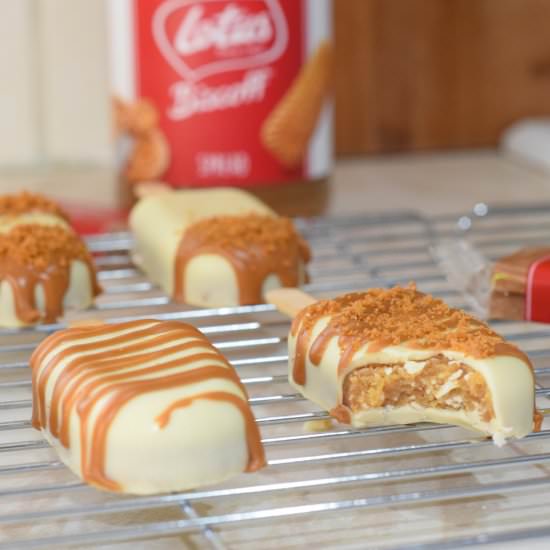 Lotus Biscoff Cakesicles