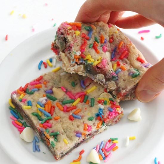 GF/V Funfetti Blondies