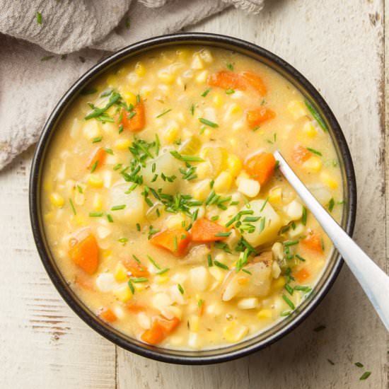 Vegan Corn Chowder