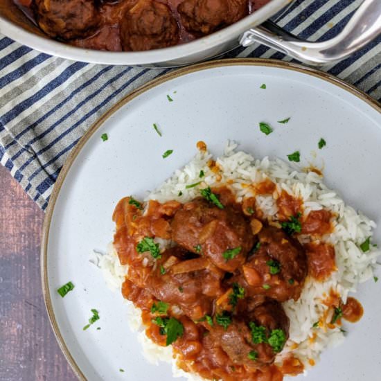 Greek Meatballs in – Soutzoukakia
