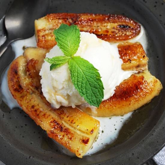 Easy Caramelized Bananas