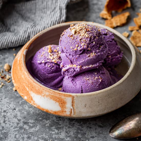 Ube Ice Cream