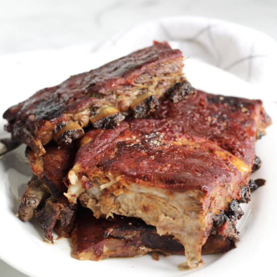 Easy Oven Baked Ribs