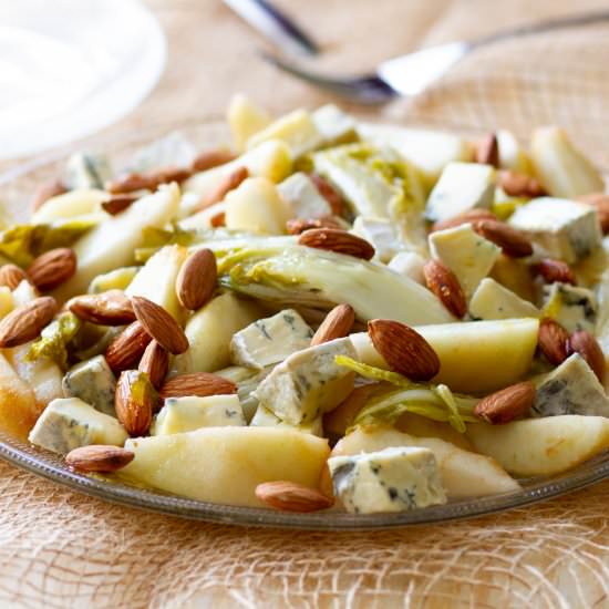 Grilled chicory salad
