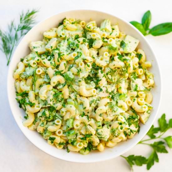 Macaroni Salad with Chicken