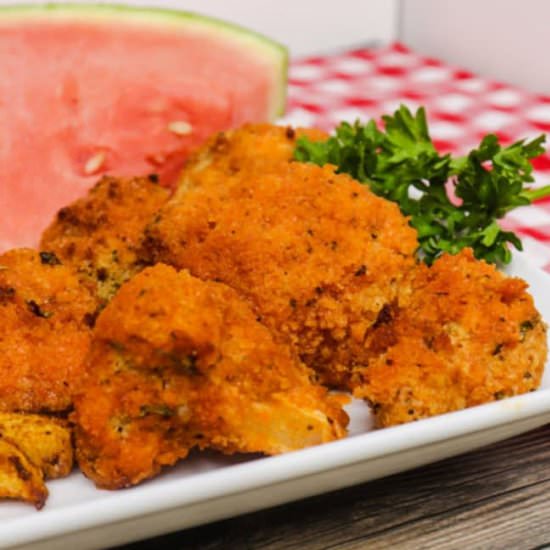 Air Fryer Crispy Buffalo Cauliflower