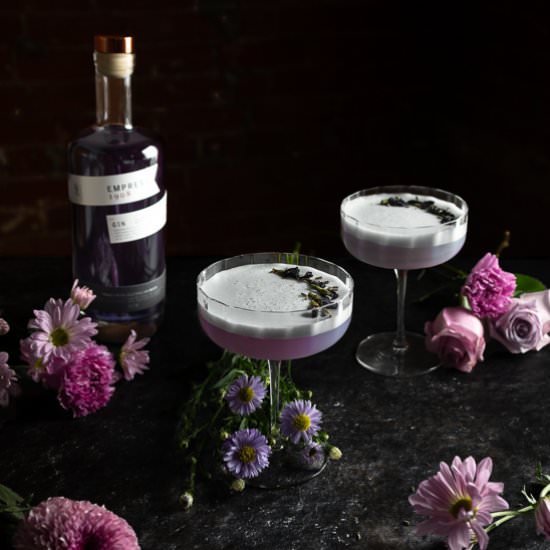 The Lavender Empress: A Gin Sour