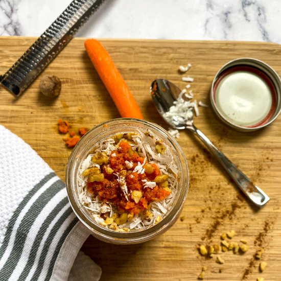 Carrot Cake Overnight Oats