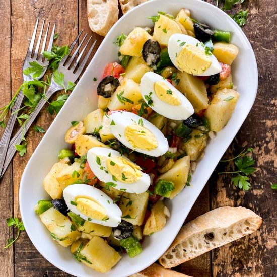 Spanish Peasants Potato Salad
