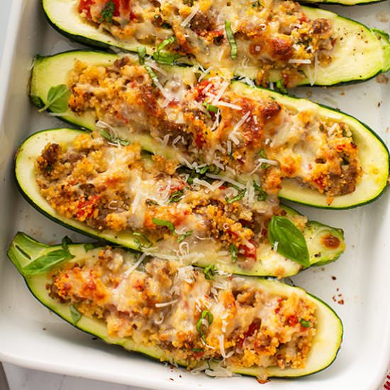 Stuffed Zucchini