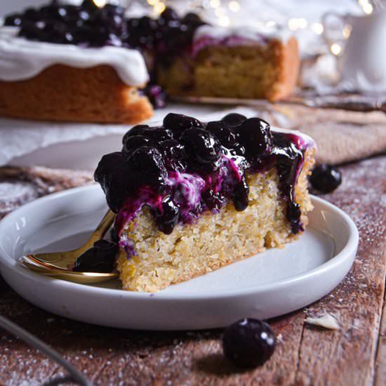 Tender Vegan Lemon Cake by Nigella