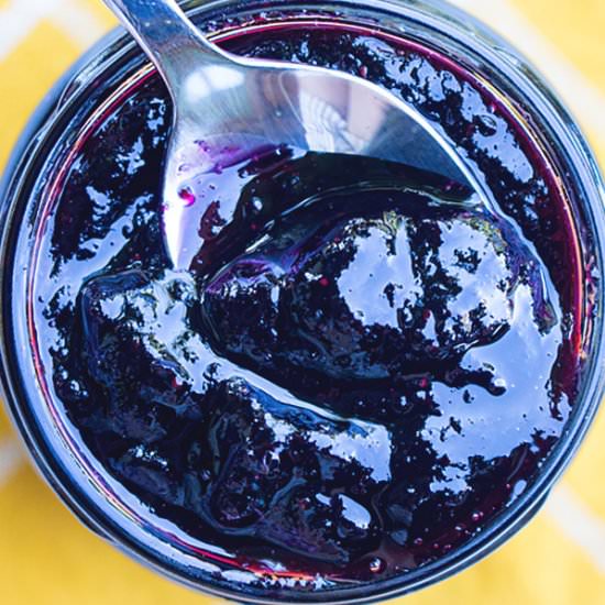 French Blueberry Jam