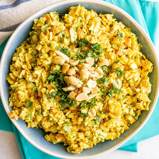 Curried coleslaw