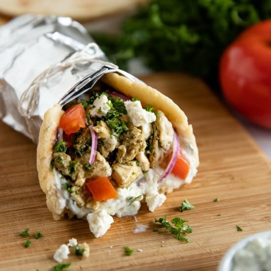 Easy Chicken Gyros