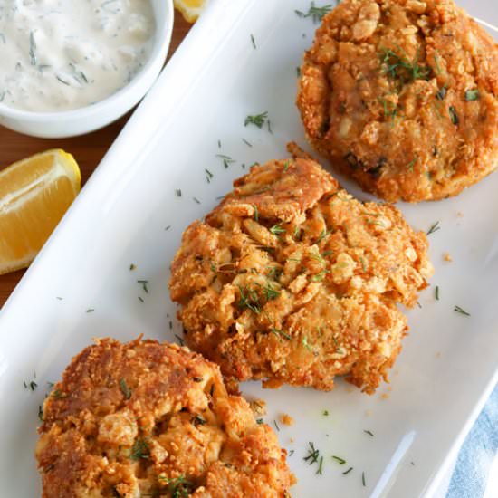 Air Fryer Crab Cakes