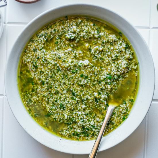 Hemp Seed Pesto
