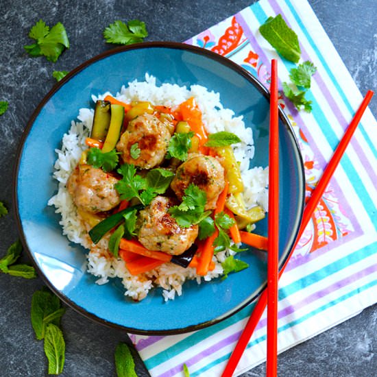 Meatballs in Sweet Chili Sauce