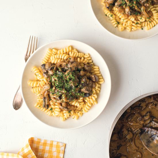 Portobello Stroganoff