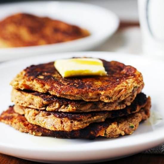 Zucchini Apple Carrot Pancakes