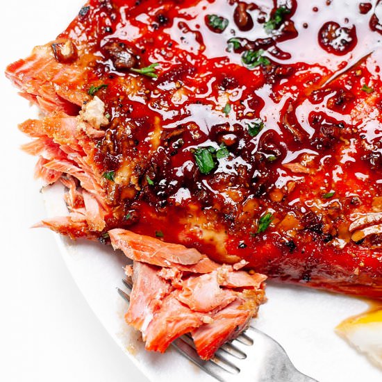 Brown Sugar Soy Sauce Salmon