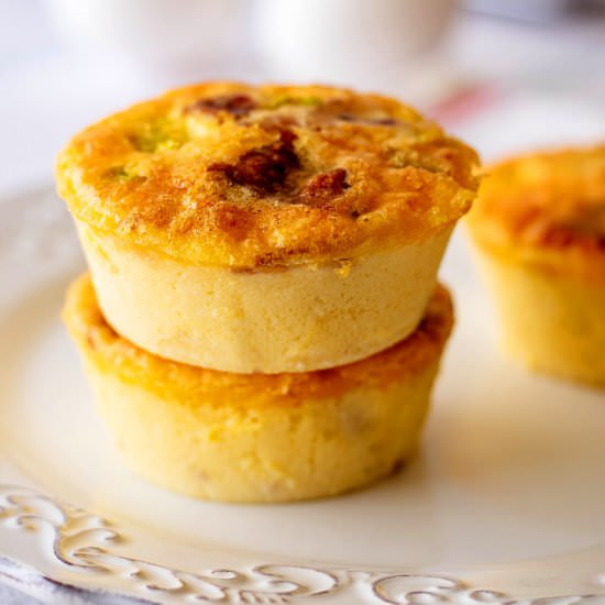 Bacon Egg and Cheese Breakfast Cups