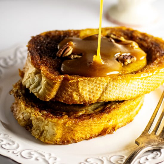Caramel Apple French Toast