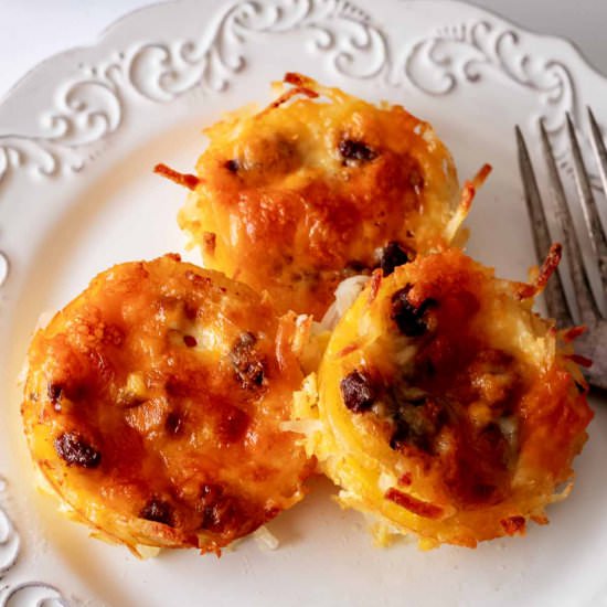 Breakfast Hash Brown Egg Muffins
