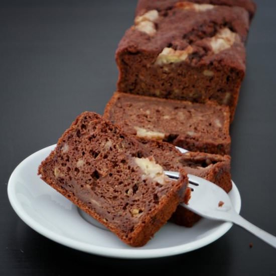 DARK CHOCOLATE BANANA BREAD