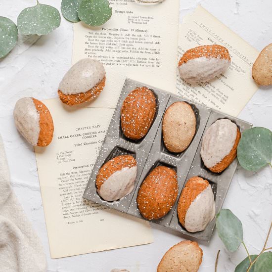 Brown Butter Chai Madeleines