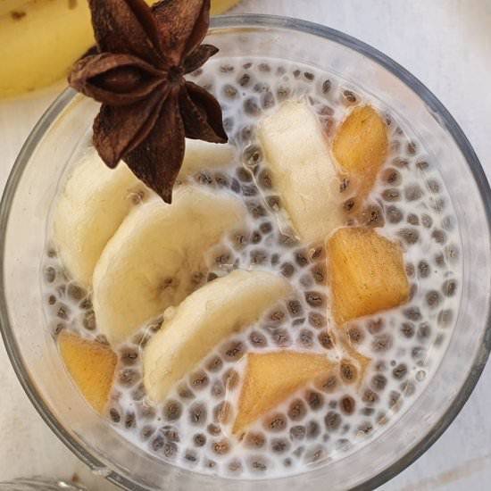 spiced chia pots
