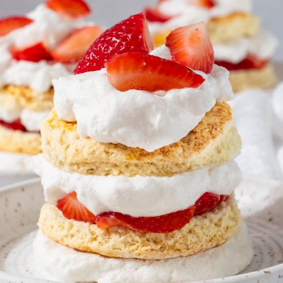 Vegan Strawberry Shortcake