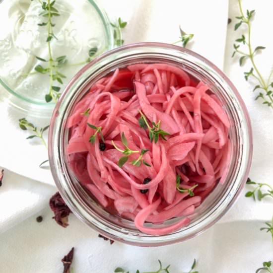 pickled red onions recipe