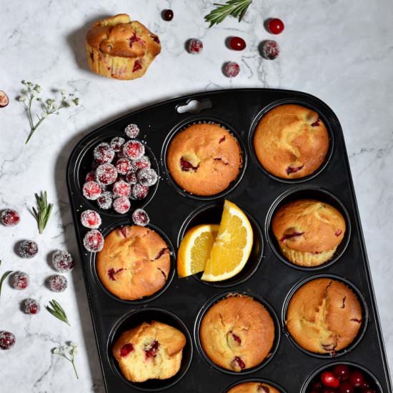 Cranberry Orange Muffins