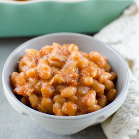 Pineapple Baked Beans