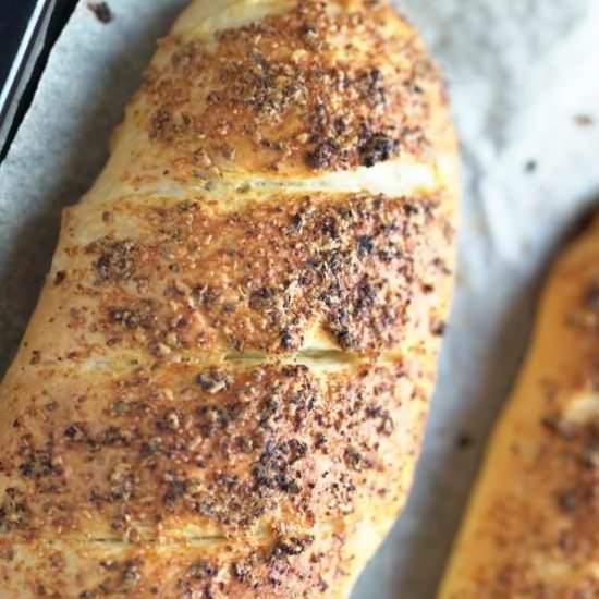 Italian Parmesan oregano bread