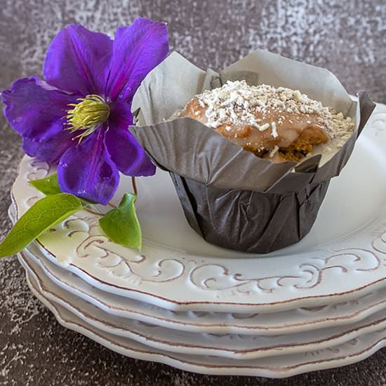 Gluten-Free Coconut Lemon Muffins