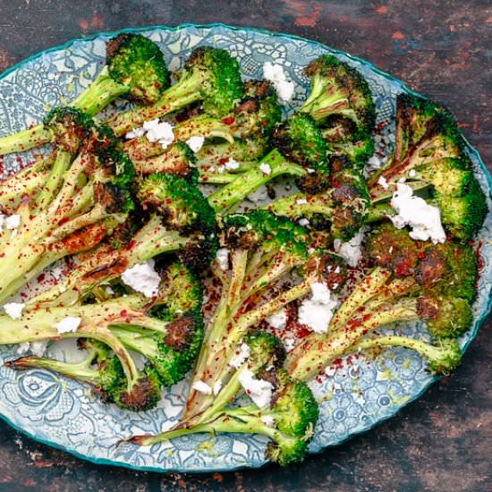 Lemon Roasted Broccoli