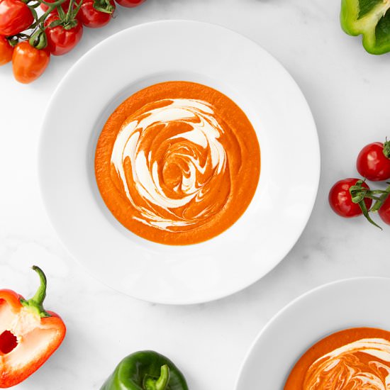 Roasted Vegetable Gazpacho